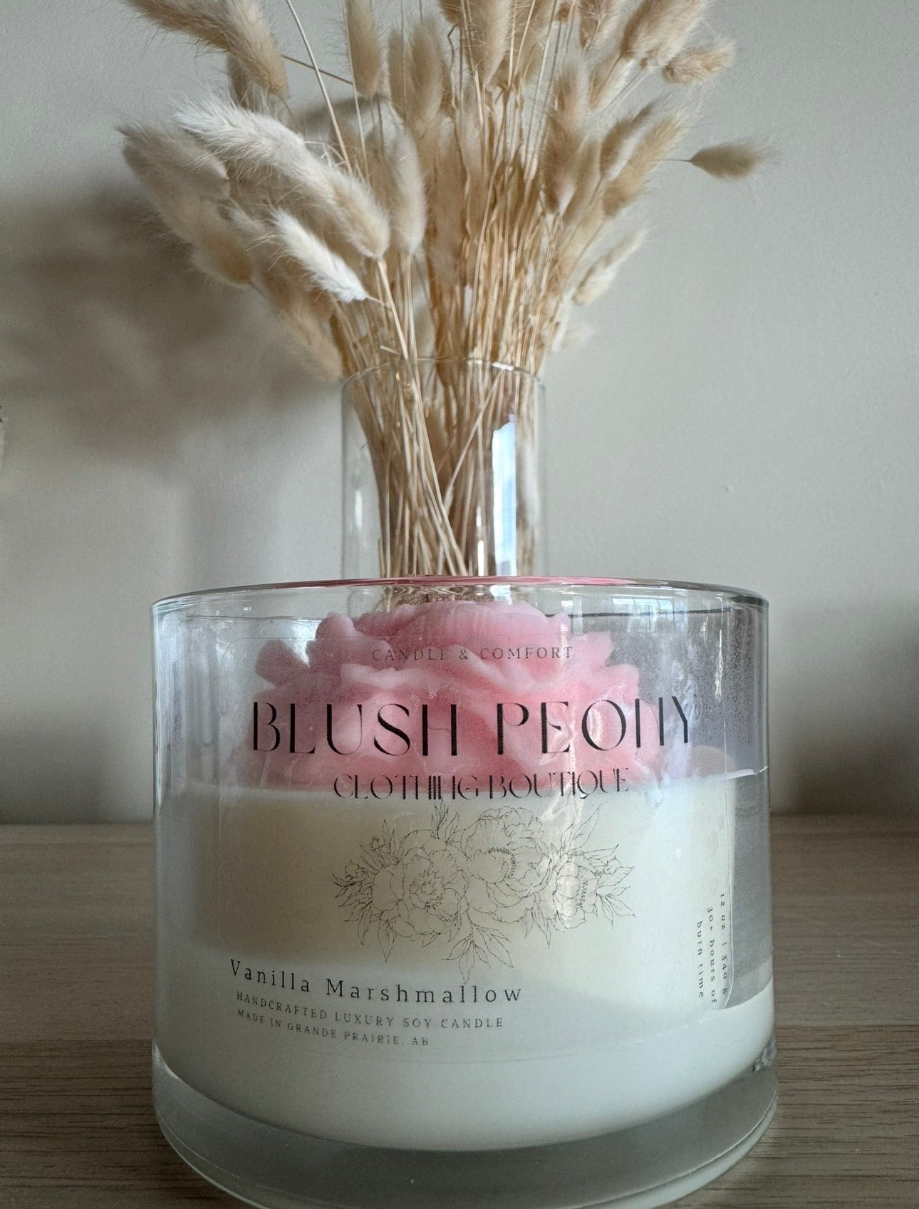 Blush Peony Candle