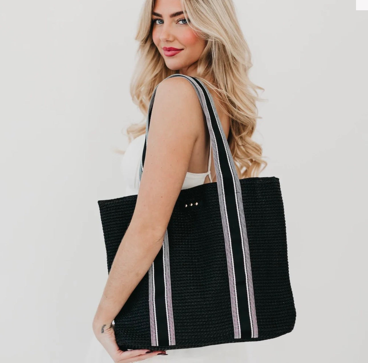 Raffia Tote Bag