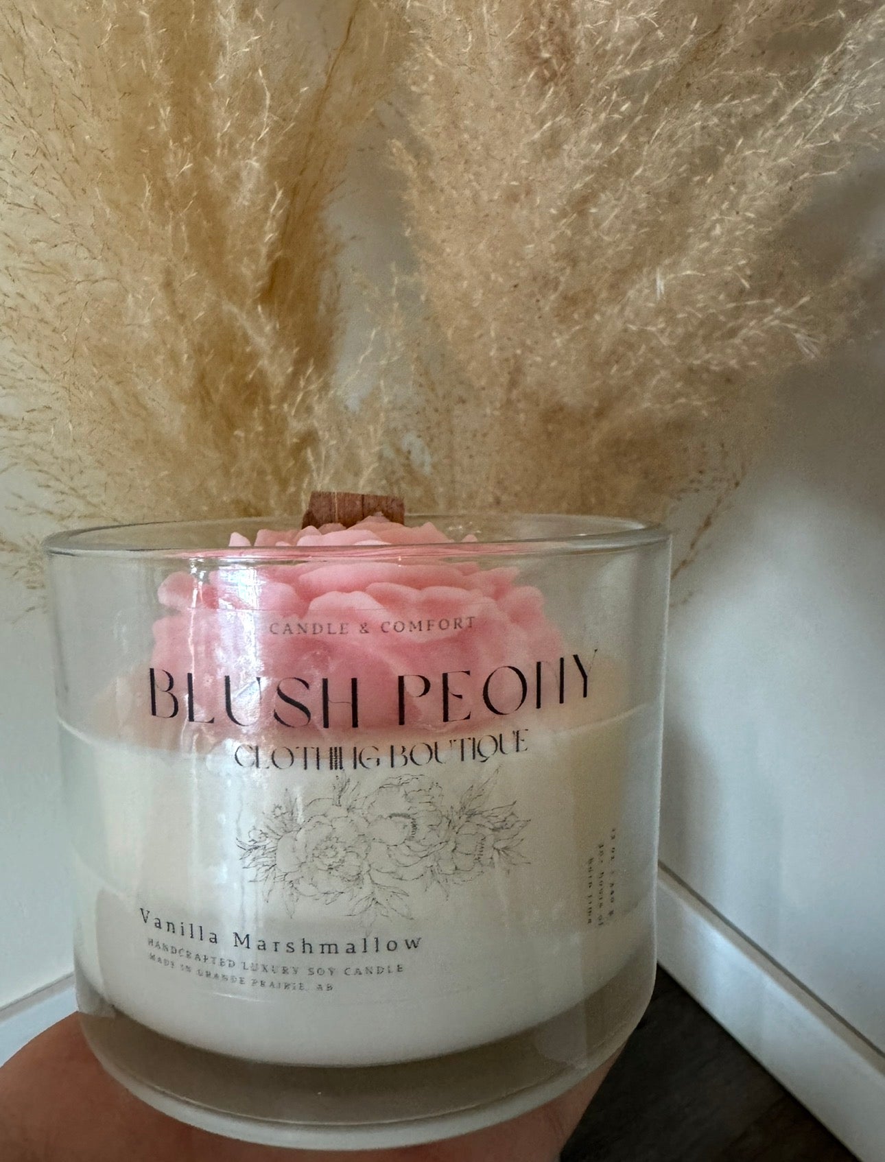 Blush Peony Candle