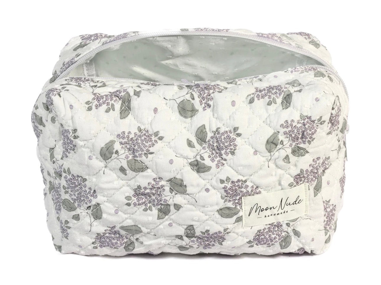 Lilac Large Makeup Bag