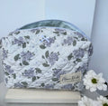 Lilac Large Makeup Bag