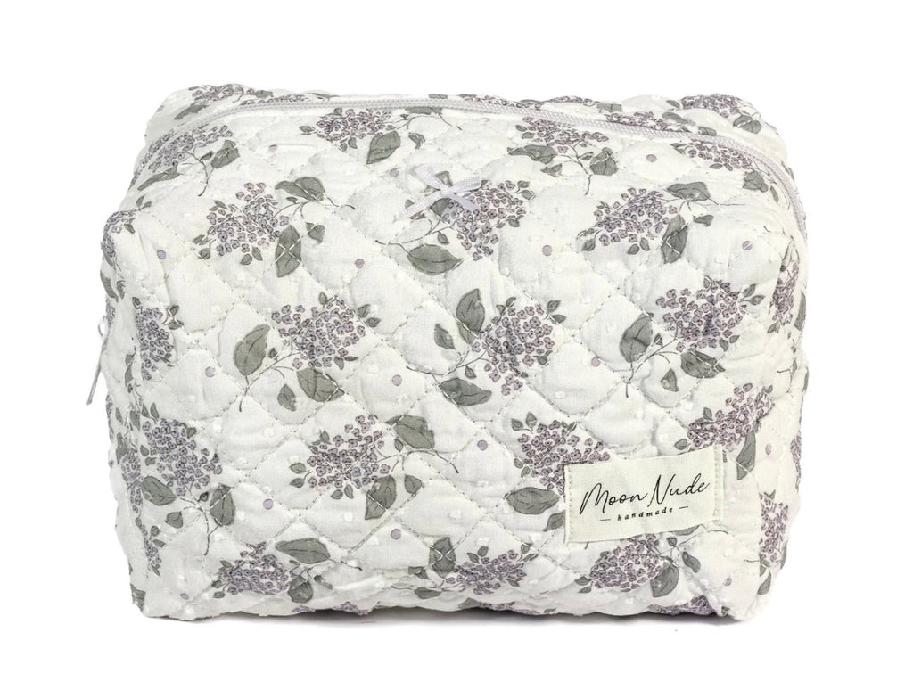 Lilac Large Makeup Bag