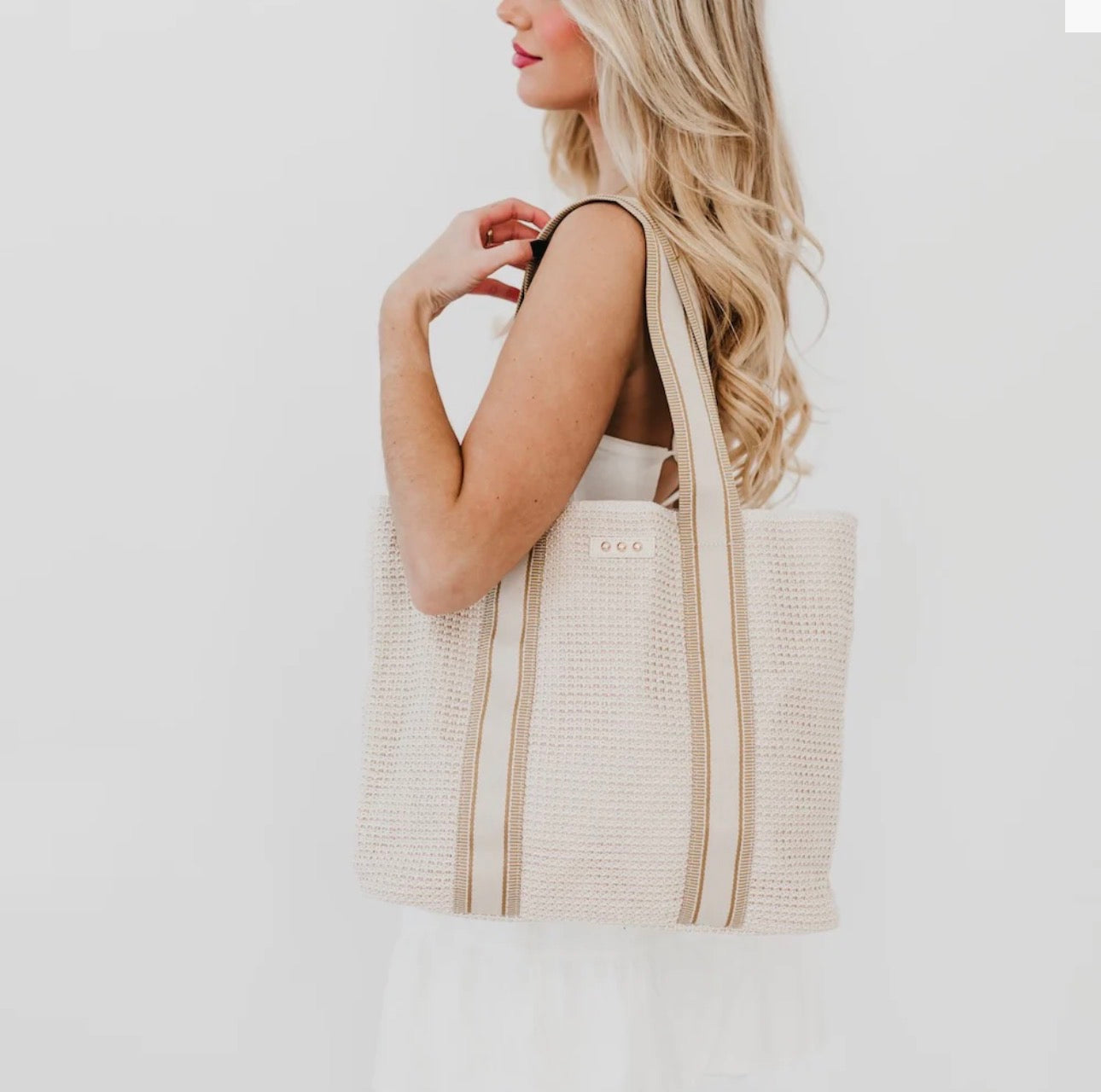 Raffia Tote Bag